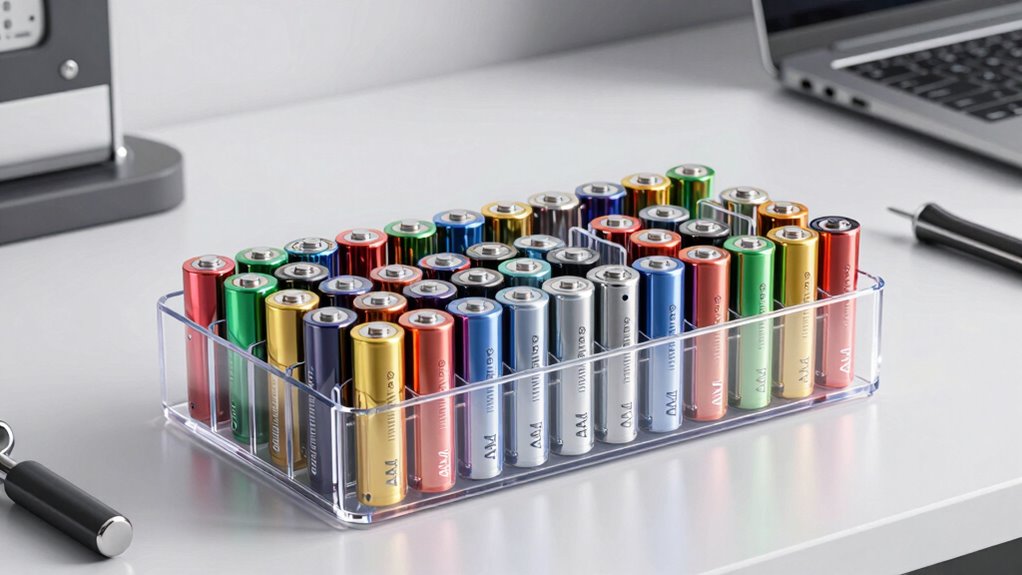 safe organized battery storage