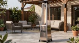 safe patio heater placement