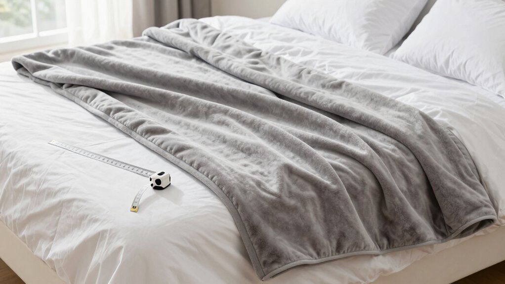safe weighted blanket sizing