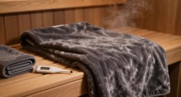 sauna blanket safety tips