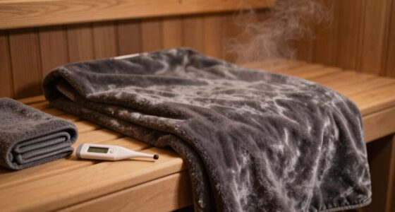 sauna blanket safety tips