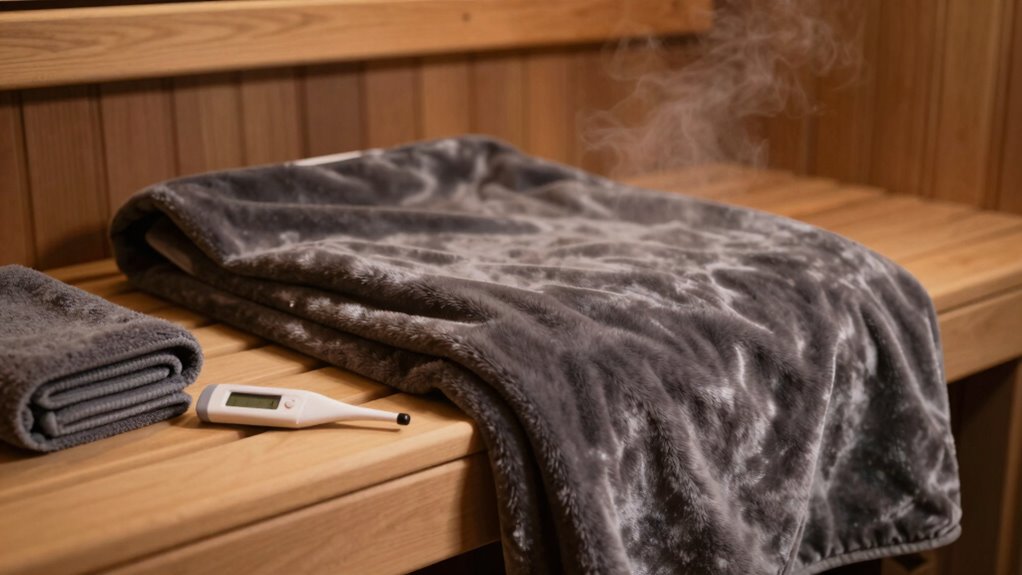 sauna blanket safety tips