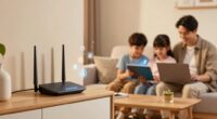 secure family home network