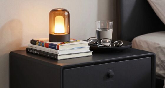 secure nightstand storage