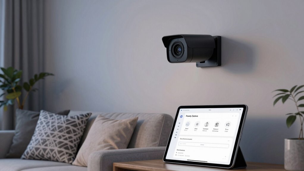 secure private home surveillance