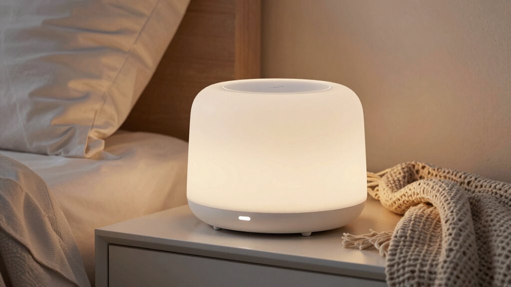 selecting soothing sound options