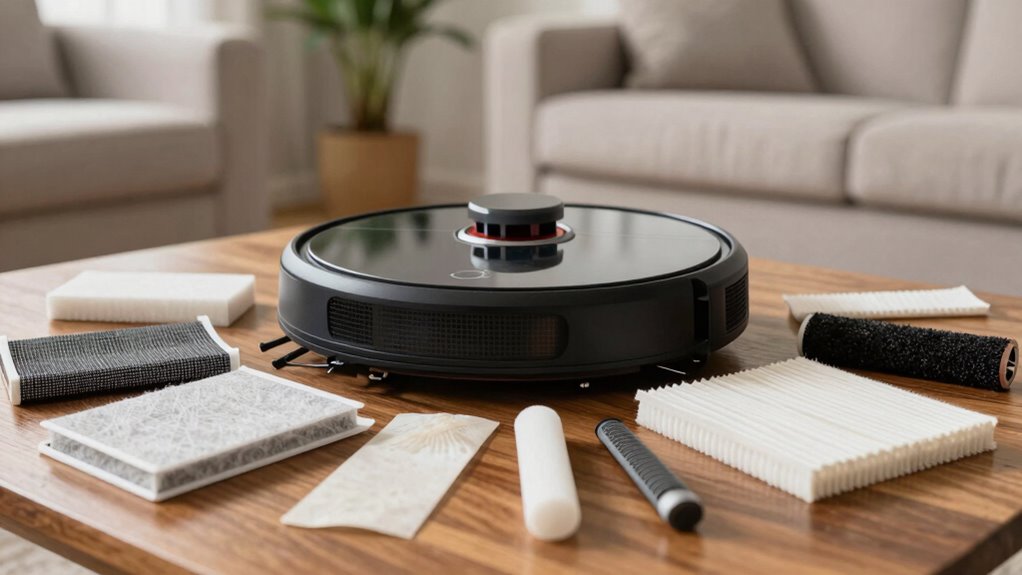 selecting suitable family robot filters