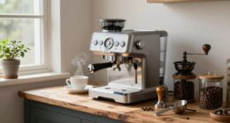 starting coffee station setup