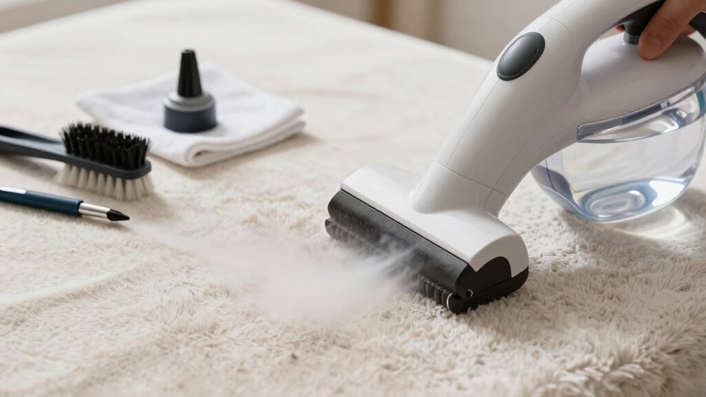 tools for upholstery cleaning