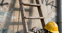unsafe ladder usage habits