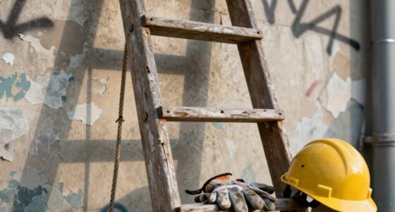 unsafe ladder usage habits