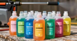 use appropriate detergent concentration