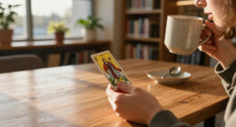 Come to the Menlo Park Library for tea and tarot on June 21