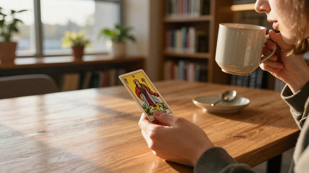Come to the Menlo Park Library for tea and tarot on June 21