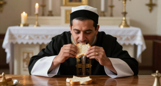 The Pope Uses His Teeth To Eat Food